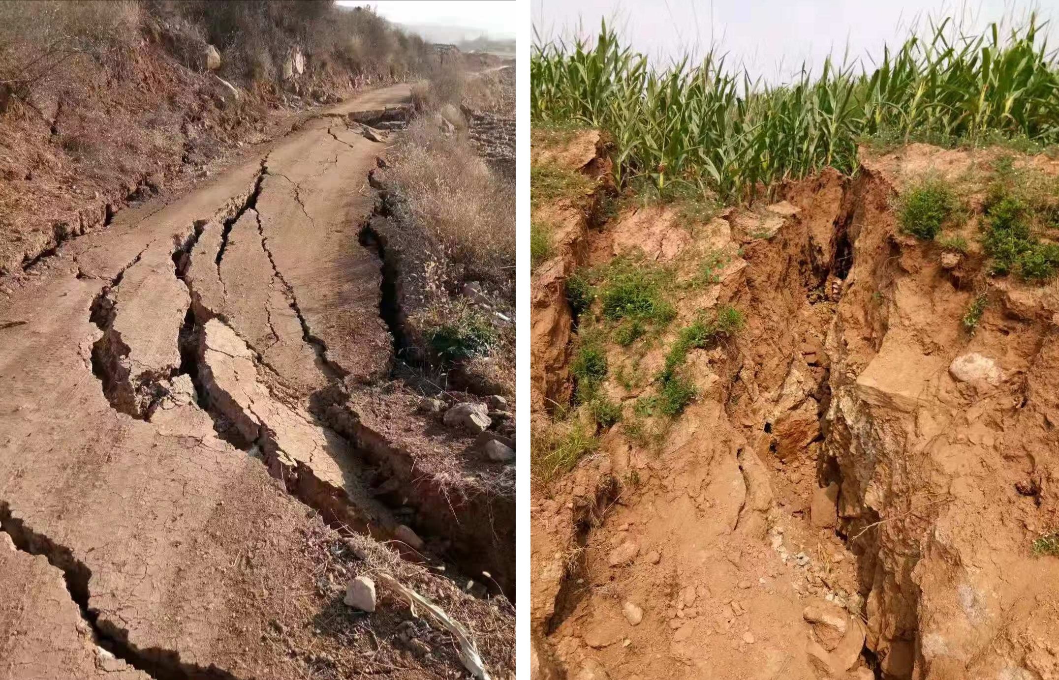 山西省高平县陈区镇魏庄村开采沉陷